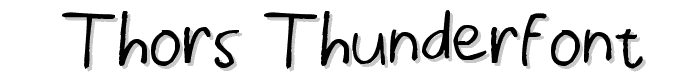 Thors%20Thunderfont font