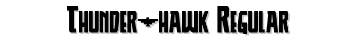 Thunder-Hawk%20Regular font