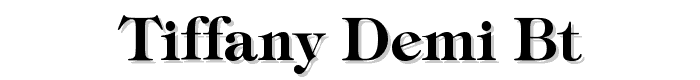 Tiffany%20Demi%20BT font