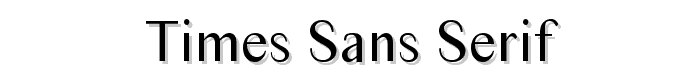 Times%20Sans%20Serif font