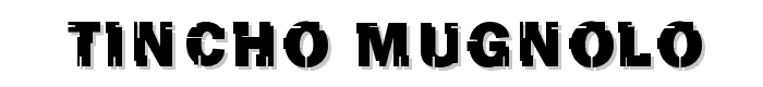 Tincho_Mugnolo font