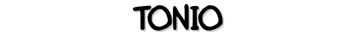 Tonio font