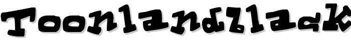 ToonLandBlack font
