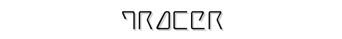 Tracer font