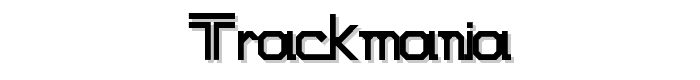 Trackmania font