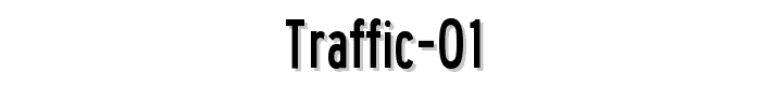 Traffic%2001 font