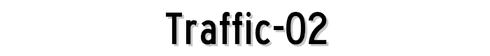 Traffic%2002 font