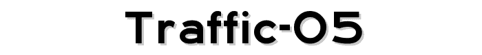 Traffic%2005 font