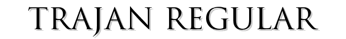 Trajan-Regular font