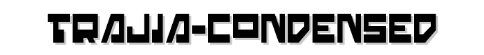 Trajia Condensed font