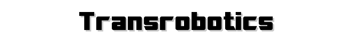 TransRobotics font