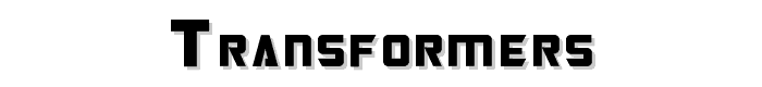 Transformers font