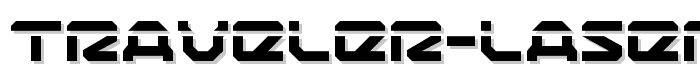 Traveler%20Laser font