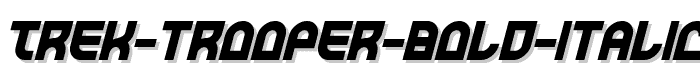 Trek%20Trooper%20Bold%20Italic font