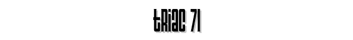 Triac%2071 font