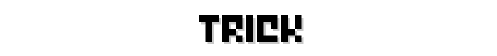 Trick font