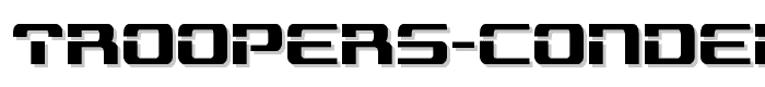 Troopers Condensed font