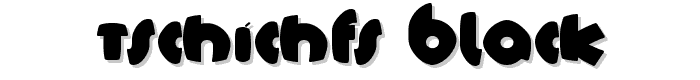 TschichFS-Black font