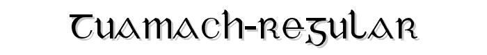 Tuamach%20Regular font