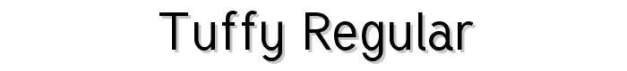 Tuffy%20Regular font