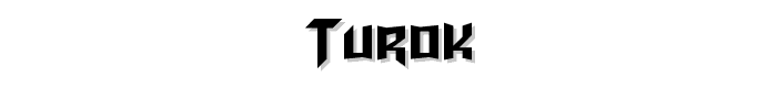 Turok font