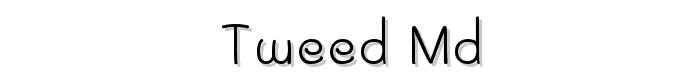 Tweed%20Md font