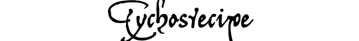 TychosRecipe font