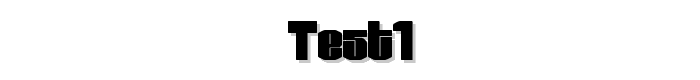 test1 font