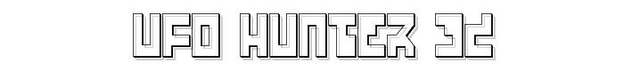 UFO%20Hunter%203D font