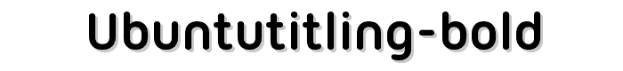UbuntuTitling%20Bold font