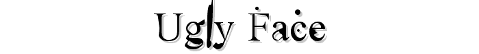 Ugly%20Face font