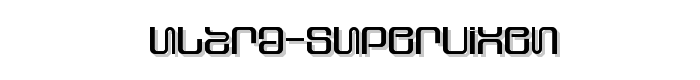 Ultra Supervixen font