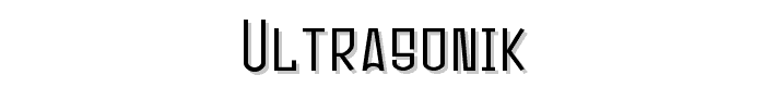 Ultrasonik font