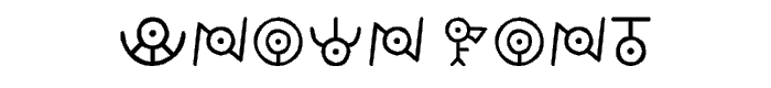 Unown font