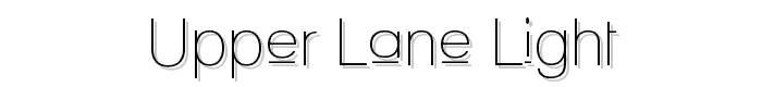 Upper%20Lane%20Light font