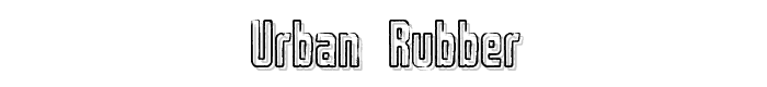 Urban%20Rubber font