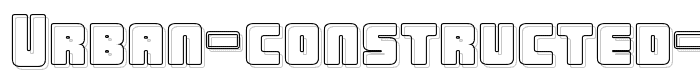 Urban%20Constructed%20Outline font
