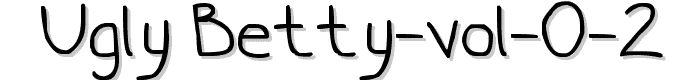 ugly_betty vol 0 2 font