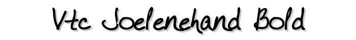 VTC JoeleneHand Bold police