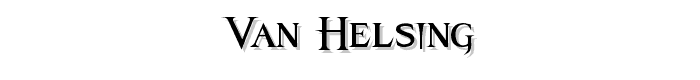 Van%20Helsing font