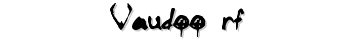 Vaudoo2RF font