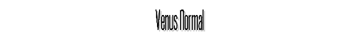 Venus-Normal font