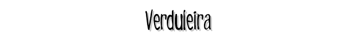 Verduleira font