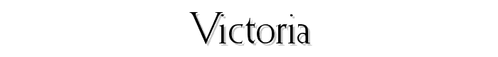 Victoria font