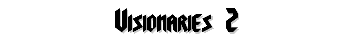 Visionaries%202 font