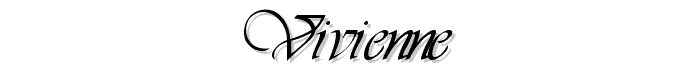 Vivienne font