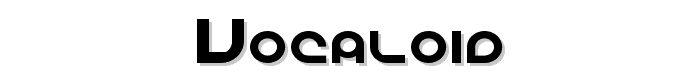 Vocaloid font