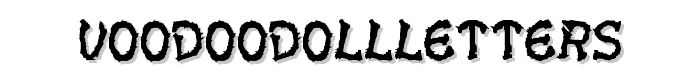 VoodooDollLetters font