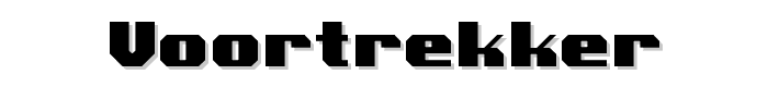 Voortrekker font