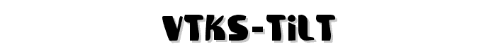 Vtks%20Tilt font